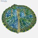 Mehndi Green Krishna Dress – 8 Inch Diameter | Handcrafted Laddu Gopal Poshak for Festivals and Puja