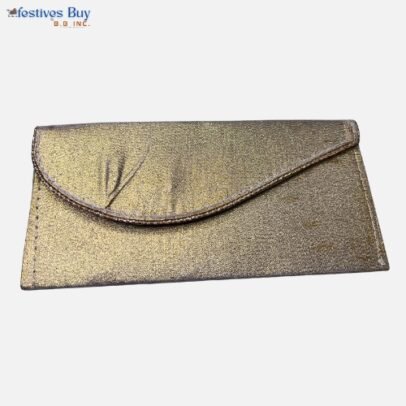 Classic Metallic Gold Shagun Envelope | Elegant Satin Finish Gifting Pouch for Weddings, Pooja & Premium Gifting